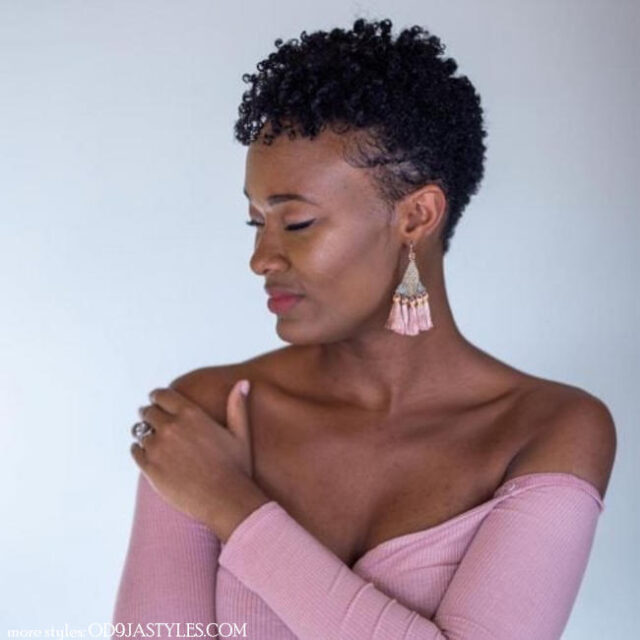 18 fierce tapered cuts for natural hair | low maintenance short and natural tapered cut