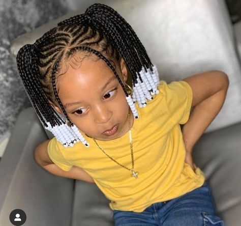 22 hottest chic box braids for kids 2023 | box braids for 8 year olds