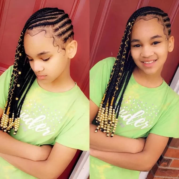22 hottest chic box braids for kids 2023 | braids for 8 year olds girl